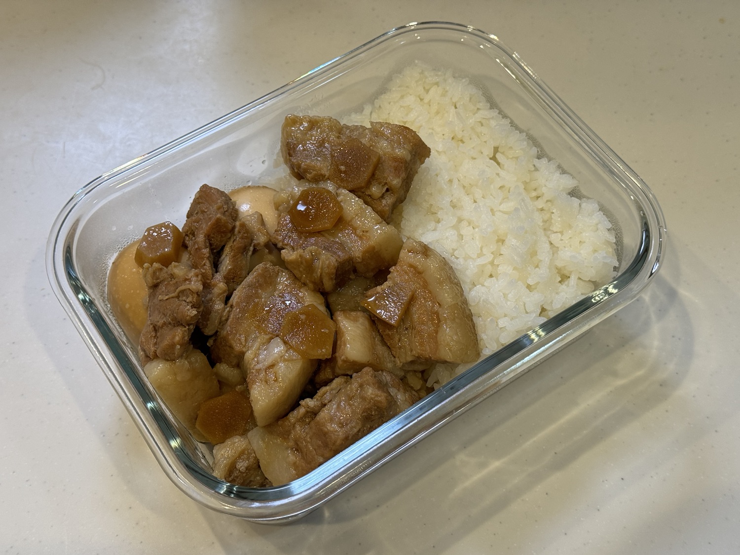 春分の日は豚の角煮を作ろう